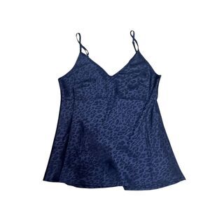 NWT The Modern Abstract Women's Blue Animal Print Camisole Tank Top S